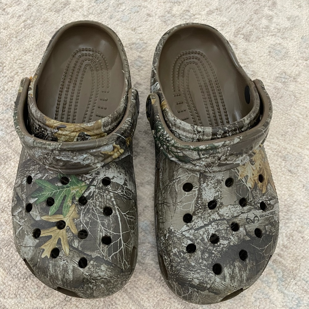 Kids Camo Crocs